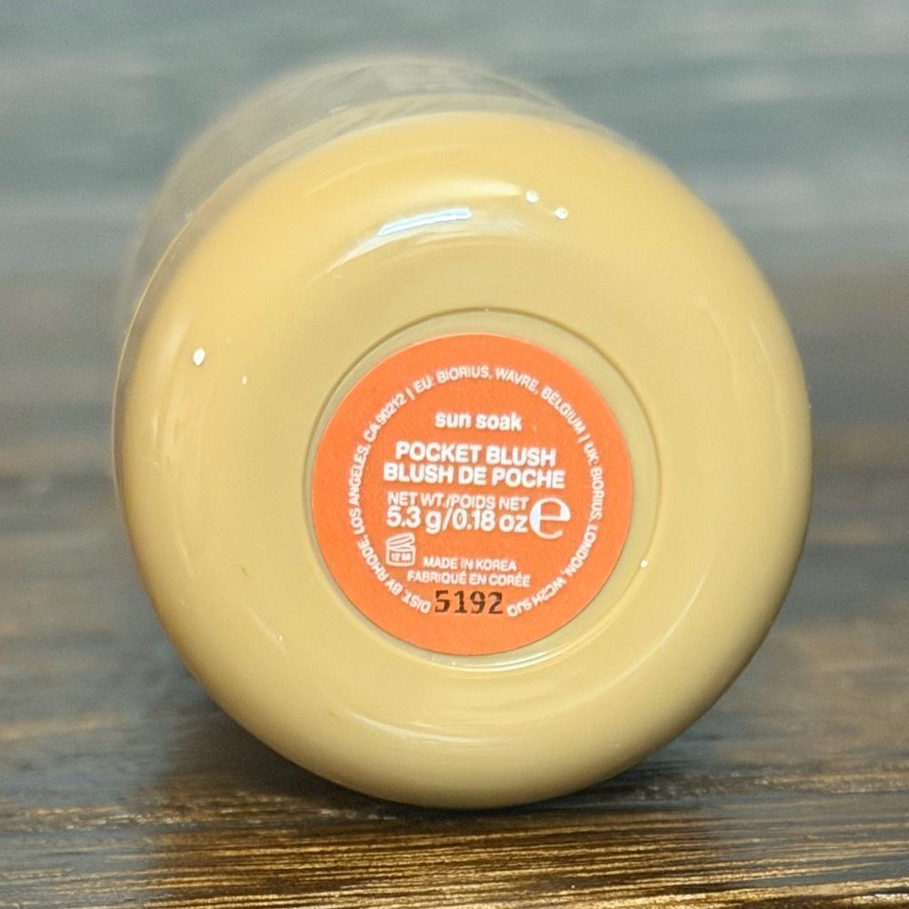 Rhode Pocket Blush Buildable Hydrating Cream Blush in Sun Soak. SOLD OUT! NIB! - Picture 13 of 15